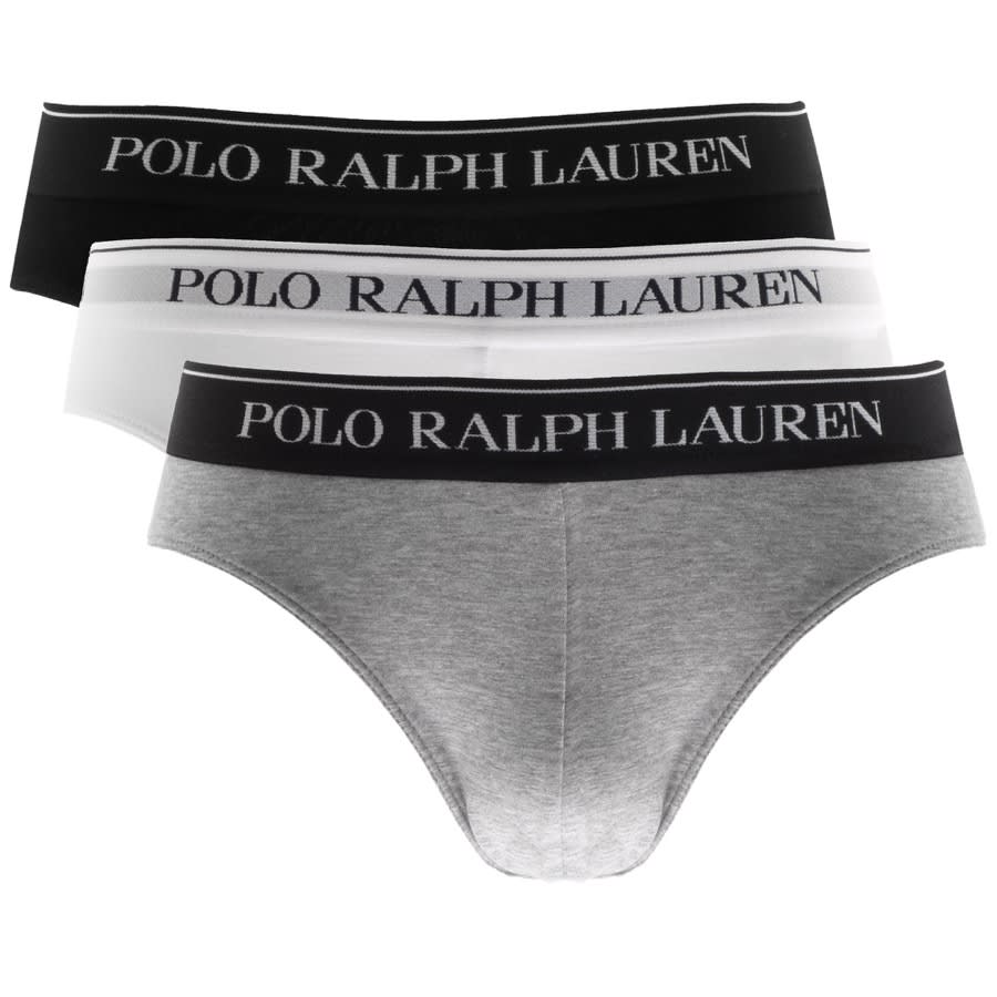 Alternative Image for ProductRalph Lauren Underwear 3 Pack Briefs Grey1
